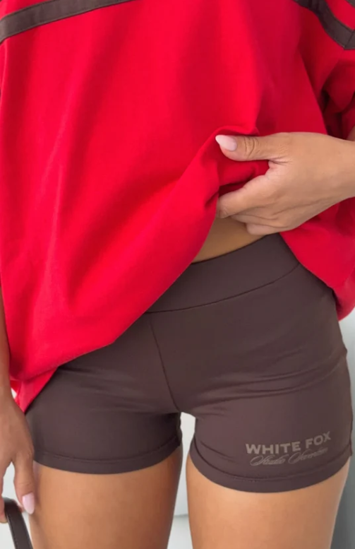 Studio 17 Lila Booty Bike Shorts Chocolate