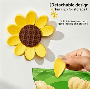 Sunflower Hair Clips