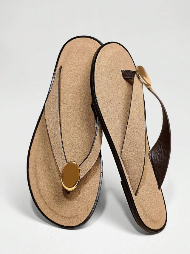 Solezae Flat Thong Sandals