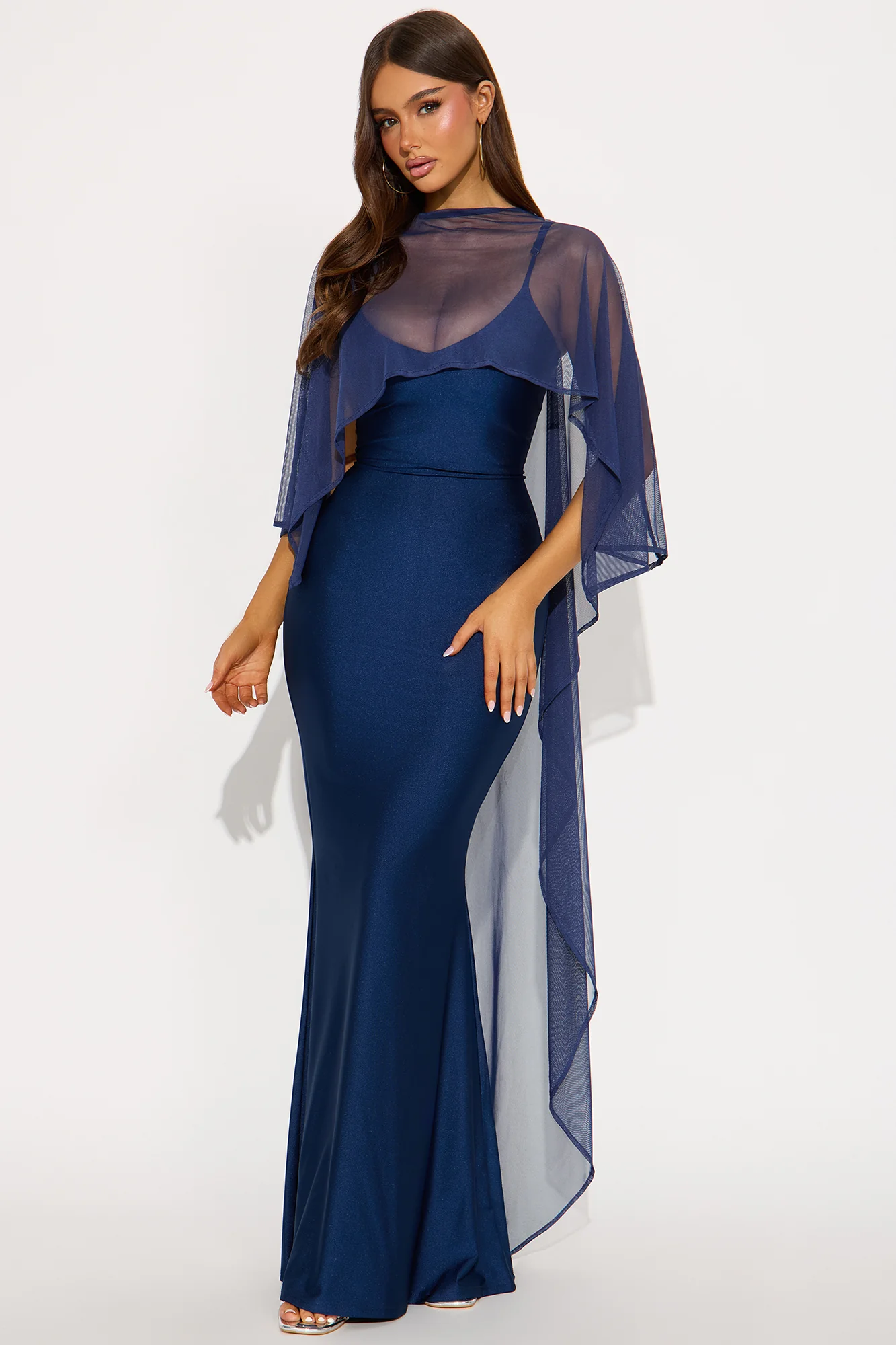 Staying True Satin Maxi Dress