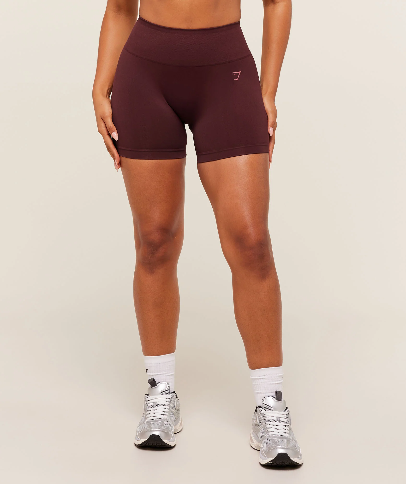 Soft Sculpt Shorts - Rich Maroon