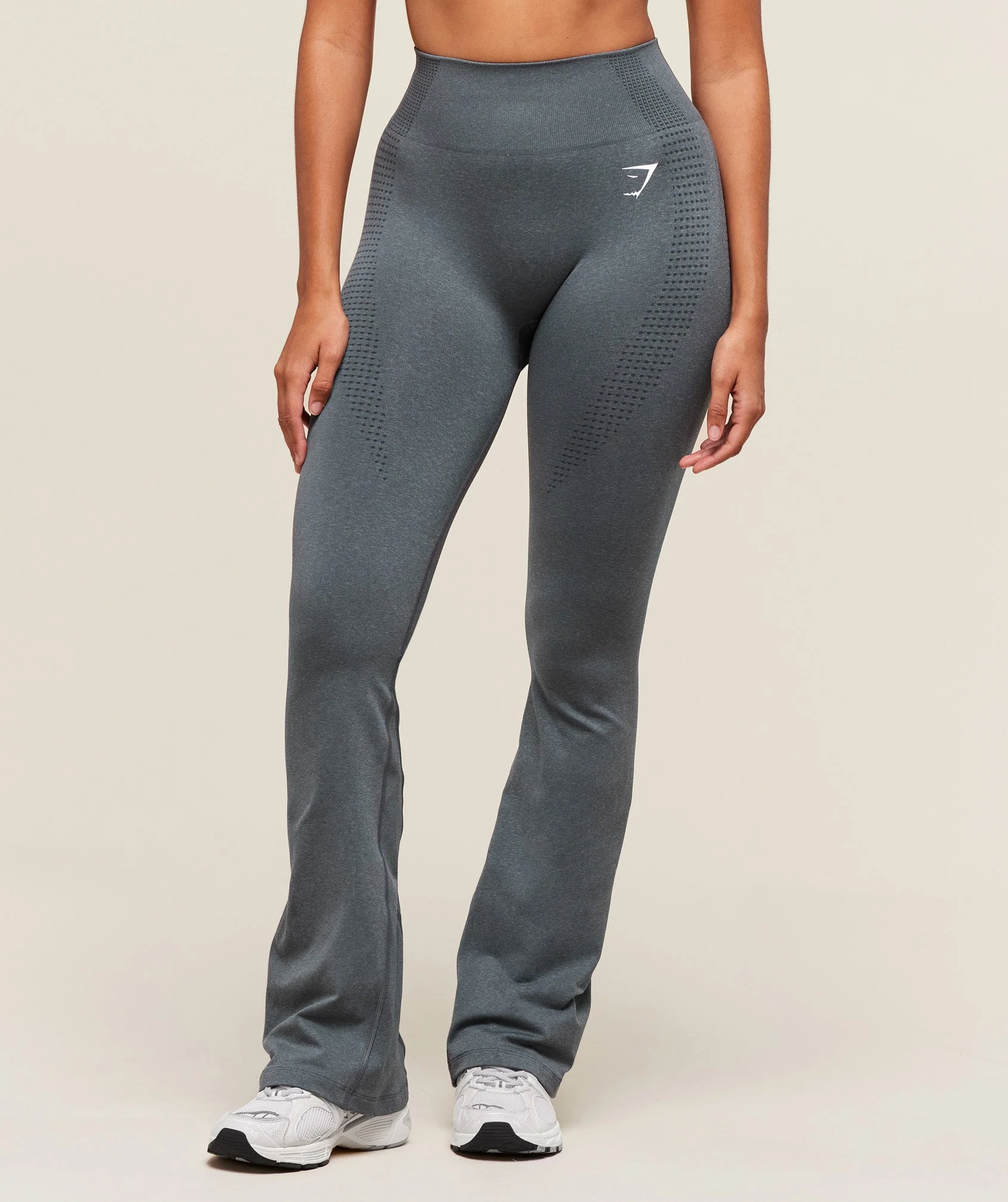 Vital Soft Flared Leggings - Strong Grey/Marl