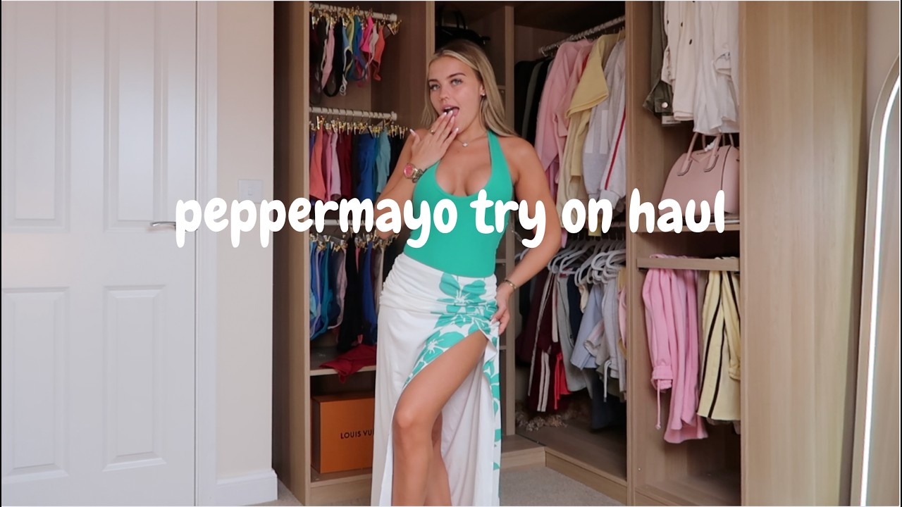 Peppermayo Summer Dress Try-On Haul video thumbnail