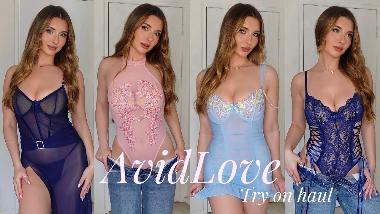 AvidLove Lingerie Try-On Haul video thumbnail