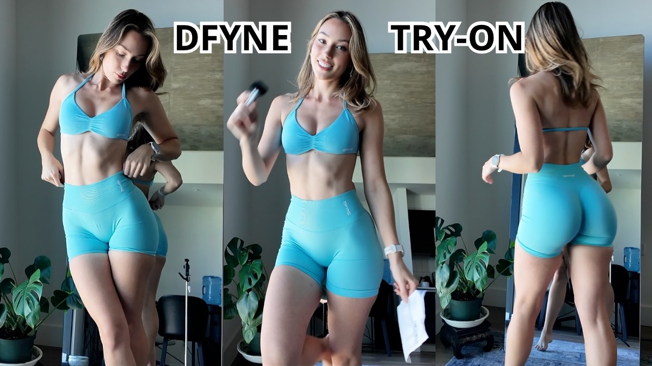 DFYNE Activewear Try-On and Squat Test video thumbnail