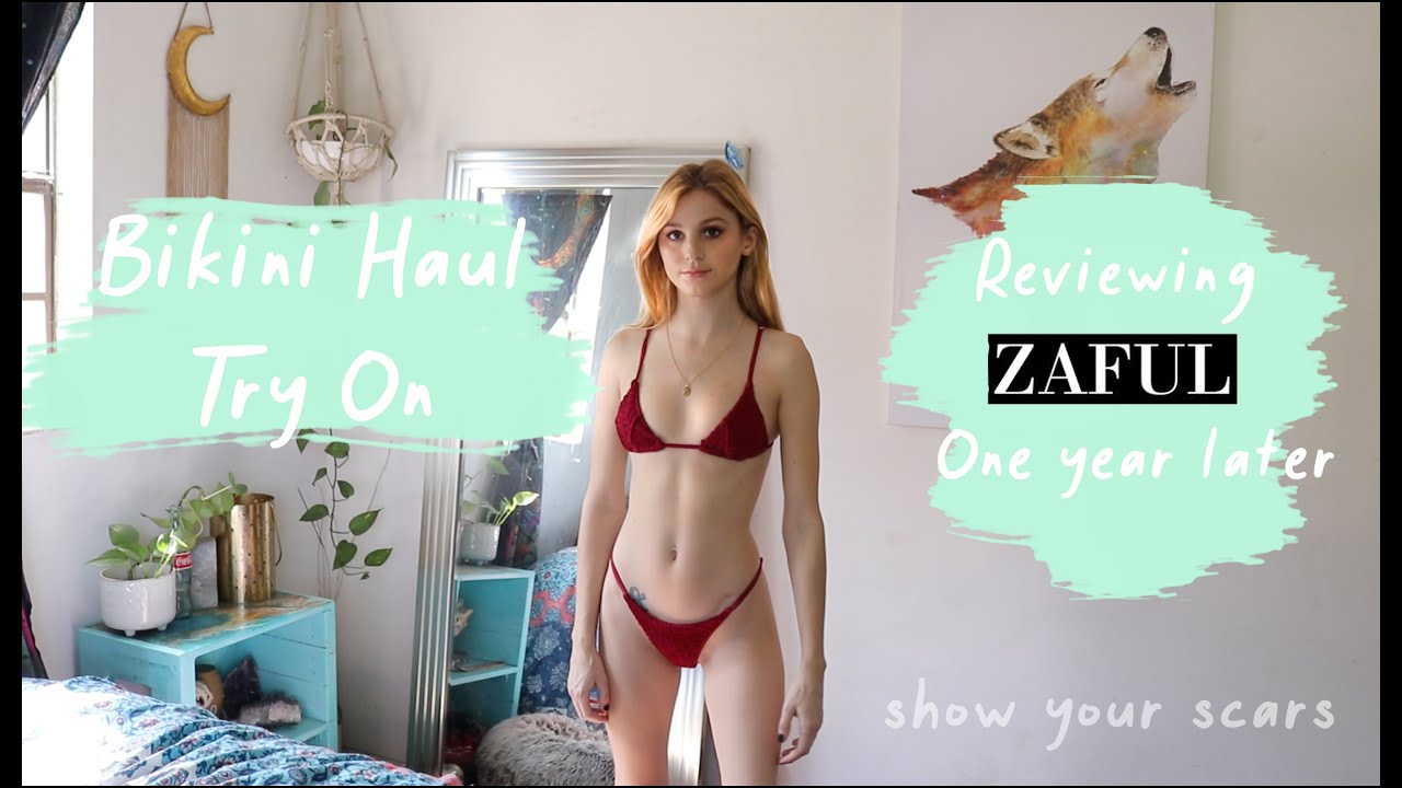 Try-on video: BIKINI HAUL & try on! | honest Zaful Review