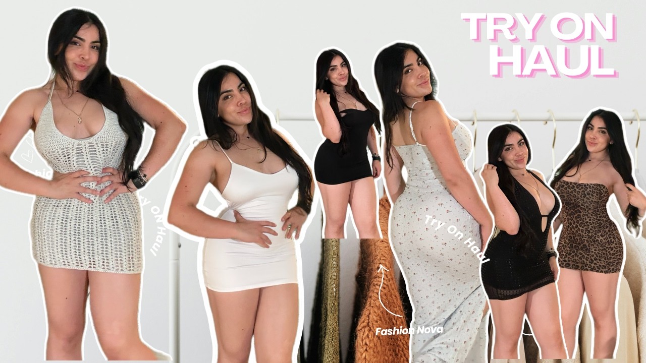 Fashion Nova Dress Try-On Haul video thumbnail