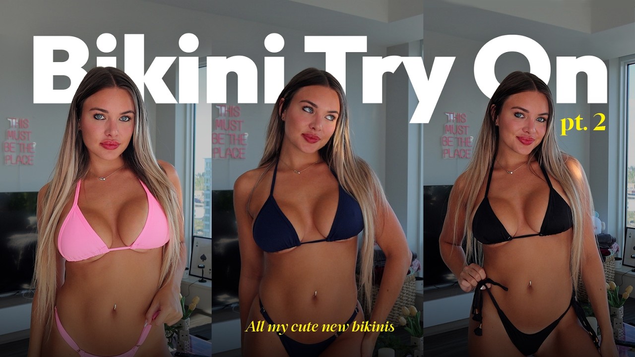 Brazilian Bikini Try-On Haul video thumbnail