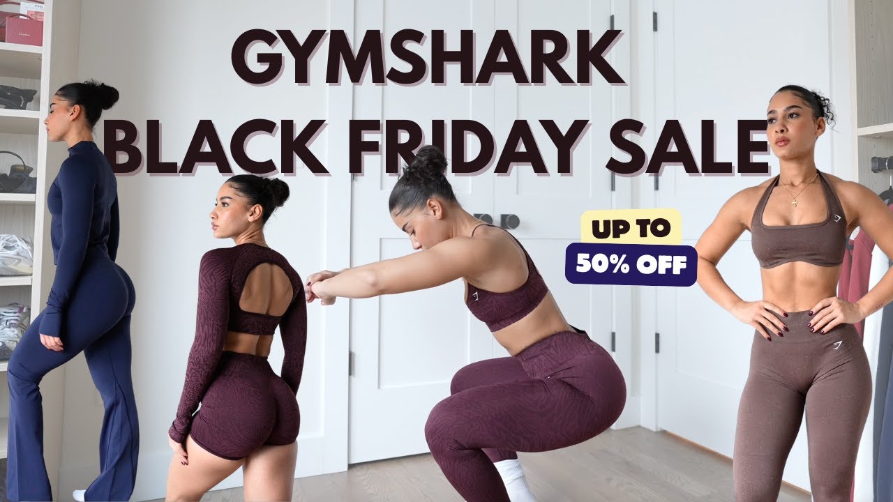 Gymshark Black Friday Try-On Haul video thumbnail